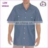 OEM Work Uniform/ Men's Short Sleeve Work Shirts thumbnail-1