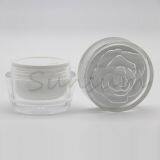 Luxury 30g Plastic Acrylic Double Wall Cream Jar for Facial Cream thumbnail-2
