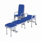 AG-AC002 OEM foldable patient accompanying portable hospital recliner chair bed