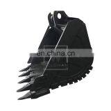 Mini Wheel Excavator EW50 EW55 EW60C EW70 Bucket Volume 0.2CBM Customized 0.1CBM Bucket thumbnail-1