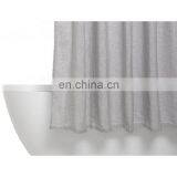 Natural Soft Linen Material Ready-Made Hemp Shower Curtain for SPA Bath Decor thumbnail-3