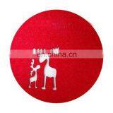 Felt Place Mats Glass Coasters Round Table Mat thumbnail-6