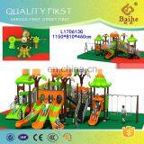 Baihe Children Plastic Outdoor Long Playground Equipment Slide thumbnail-2