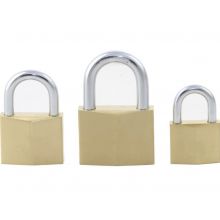 China factory high security waterproof 20mm diamond shape brass padlock