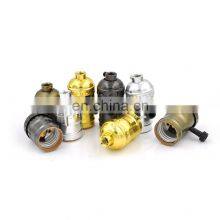 New Arrival Antique Retro Edison Lamp Holder E27 E26 Aluminum Lamp Socket thumbnail-1