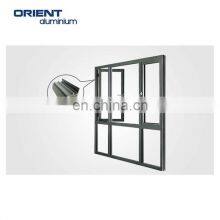 Modern Design Customized Sliding Windows Door System Double Glass Hurricane Impact Aluminium Sliding thumbnail-1