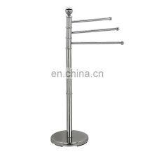 Most Popular Towel Rack Rotatable Free Standing Towel Rack for Bathroom Sanitary Ware Bathroom Stainless Steel Towel Rack thumbnail-1