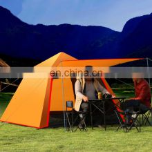 Customized OEM spacious camping equipment automatic family 5 person tent