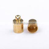 Manufacture Strong Jewelry Findings Brass Cord End