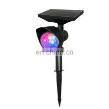 Solar Power Lamp LED Projector Light Solar Light Outdoor Garden Lawn Lamp Home Courtyard Decor Lawn Lamps thumbnail-2