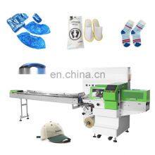 Automatic Horizontal Kitchen Clean Mini Sponge Tableware Very Speed Pillow Type Flow Wrapper Chopstick Pack Machine thumbnail-4