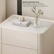 Rock Panel and Wooden Cabinets Nightstands for Your Bedroom thumbnail-4