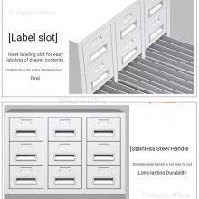 Paraffin Block Storage Cabinet for Raleigh Research Triangle Labs | 14 Drawer High Density System | Smooth Ball Bearing Slides & Labels thumbnail-5