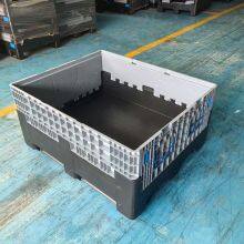Heavy Duty HDPE Plastic Pallet Box Stackable for Industrial Cargo Storage & Sea Shipping thumbnail-3