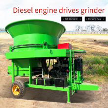 Low-failure-rate Disc Grass Chopper, Movable Turntable Shredder, Large-aperture Straw Kneading Machine thumbnail-4