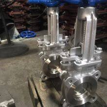 Stainless Steel Knife Gate Valve Slide Gate Valve 150mm SS304 Pneumatic Petal Type 8 Inch Dn500 Slurry Knife Gate Valve thumbnail-6