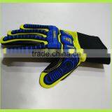 Cotton Work Gloves With Rubber Grip Dots Oil Industry Work Gloves Patched Palm Work Gloves thumbnail-6