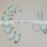 Custom 10 in 1 Port Charger Accessories Parts For USB Charger Cable