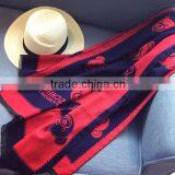 New Ladies Fashion Bear Printed Pashmina Wool Scarf thumbnail-4