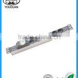 19'' 1U German Type 6 Ways PDU Power Distribution Unit