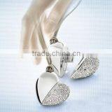 Heart Shape U-disk Metal Flash Disk for Promotion thumbnail-5