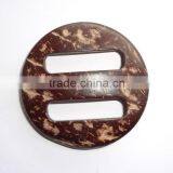 Decorative Coconut Shell Button Buckle