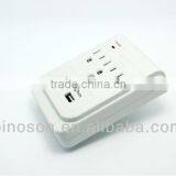 5V USB Wall Socket. USB Power Outlet, no Need to Install