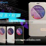 Original USAMS Muge Series Wallet Flip PU Leather Case With PC Back Cover For ASUS ZenFone 2 MT-3615 thumbnail-1