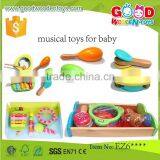EN71/ASTM Hot Sale Colorfull Wooden Educational Musical Toys for Baby thumbnail-1