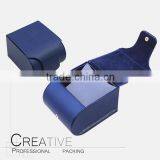 Newest Style High Quanlity Factory Custom Logo PU Leather Watch Box.