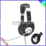 Mutimedia Hi-Fi Headset Stereo UV coating with Side Microphone and Volume Control for internet meeting