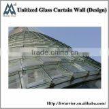Unitized Glass Curtain Wall With High Quality