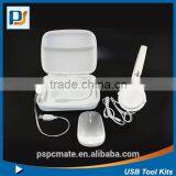 Promotional Computer Travel Kit Laptop Accessory Travel Kits USB Tool Kit White Color thumbnail-5