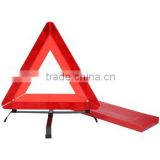 RED reflector warning triangle