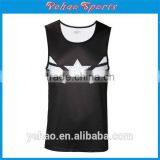Custom Dri Fit Blank Gym Mens Stringer Singlet thumbnail-1