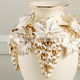 Hotsale Modern Handmade 12"Ceramic Flower Vases thumbnail-3