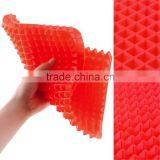 Silicone Cooking Mat Kitchen Red Pan Nonstick Silicone Baking Mat Mould Cooking Mat Oven Baking Tray Kitchen Tools thumbnail-2
