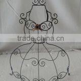 13A192NV-1 Wholesale Romantic Dress Style Metal Clothes Stand With Hooks thumbnail-1