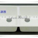 Artificial Stone Solid Double Acrylic Kitchen Sink With Double Bowl thumbnail-1