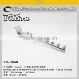 Chrome Ball Slatwall Metal Iron Hook / Supermarket Display Hook