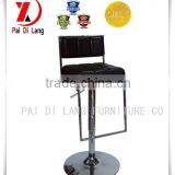 Hot Sale Black Leather Bar Chair