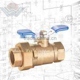 WORLD COPPER Bronze ball valve with hose end