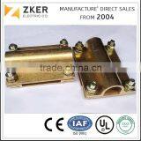 Brass Clamp for Earth Rod to Cable thumbnail-1