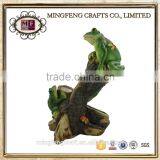 Factory Custom Handicraft Carved Resin Frog thumbnail-5