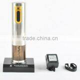Stainless Steel Automatic Rechargeable Electric Wine Opener Corkscrew thumbnail-1