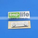 Company Job Metal Name Plate With Magnet Backing thumbnail-1