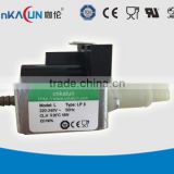 LP3 micro solenoid pump for steam hair dryers and other steam hair-dressing tools