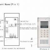 2016 Dimansi Factory Price High Quality Apartment Building Video Intercom System thumbnail-4