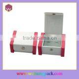 Single Pair Cardboard Cufflink Box & Cheap Samll Empty Cufflink Gift Box(WH-2225)