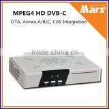 High Definition MPEG4 HD DVB C Receiver, STB DVB C for CAS Conax